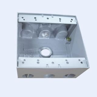 junction box exterior 3 knockouts|plastic junction box with knockouts.